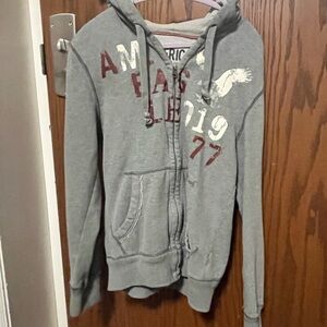 American Eagle Outfitters Gray Hoodie